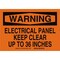 Brady Safety Sign, Plastic, Rectangle, English 21879 - alternate 1